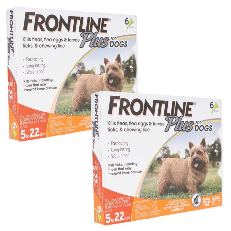 Frontline Plus for Dogs 12 Month Supply Up to 22 l