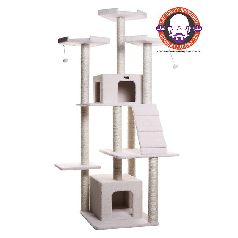 82 Inch Deluxe Cat Tree with Ramp