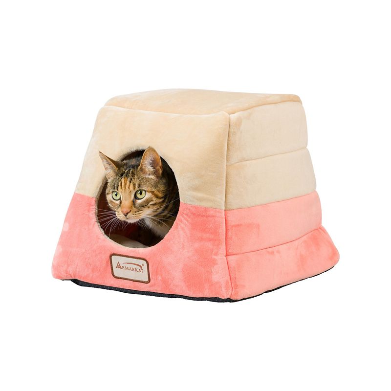 Velvet Square Pet Cave