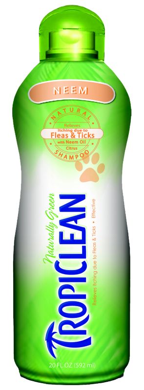 Tropiclean Neem Dog Shampoo 20 oz