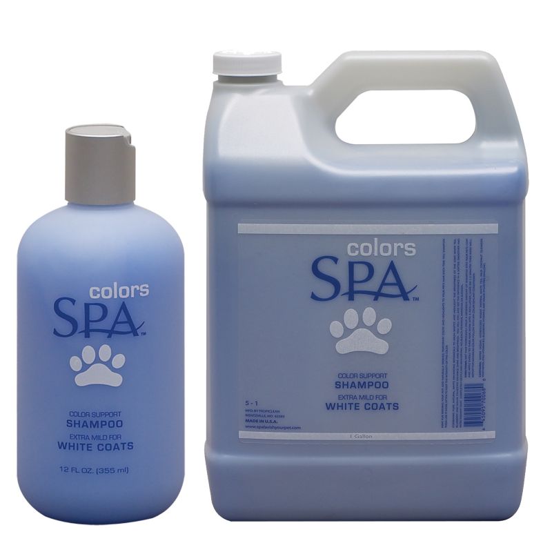 Tropiclean Spa Colors White Coat Dog Shampoo Gallo