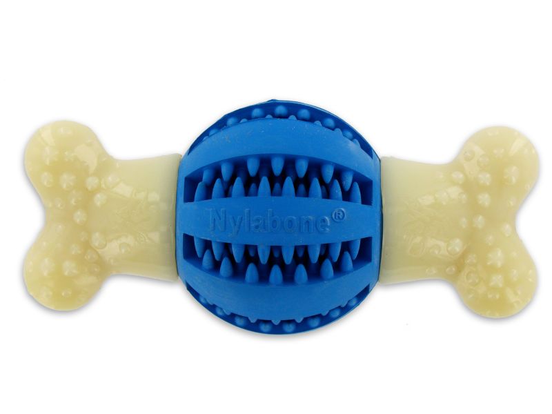 Nylabone Double Action Dog Dental Chew
