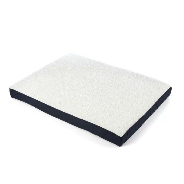 Quiet Time Double Thick Ortho Dog Bed 30X40 Navy