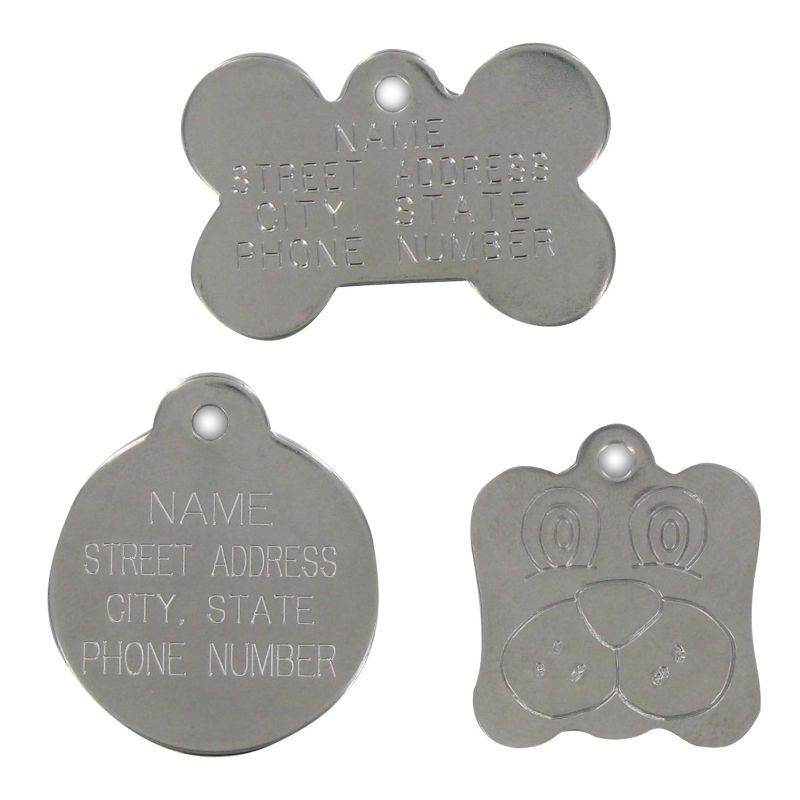 Stainless Steel Pet ID Tag