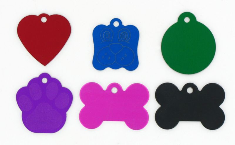 Aluminum Pet ID Tag