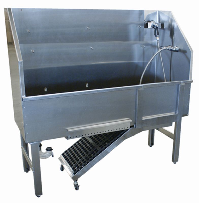 Edemco 60 Inch Pet Tub with Ramp