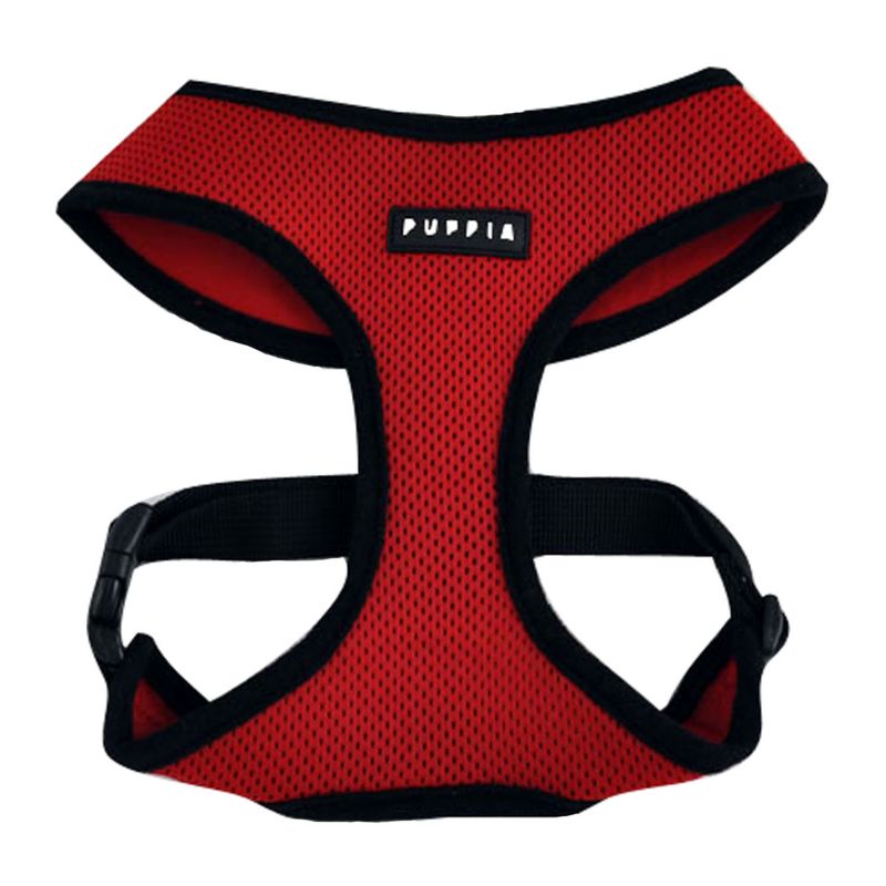 Puppia Soft Dog Harness Large Red