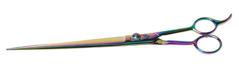 Diamond Line Dog Grooming Straight Shears 10 Inch