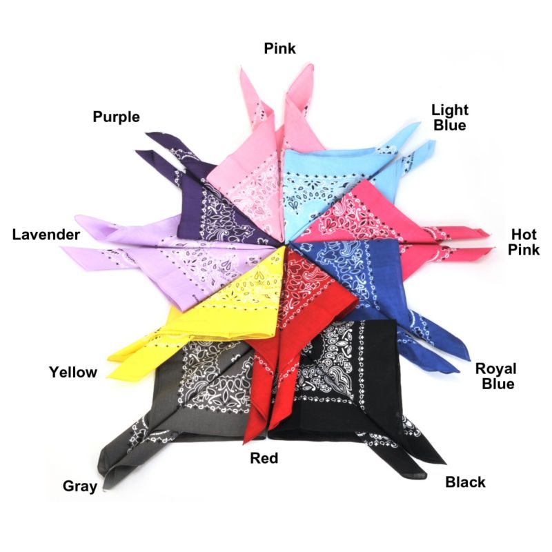 Paisley Grooming Bandannas
