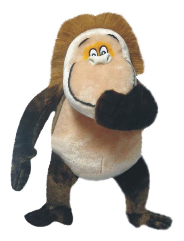 Patchwork Pet Premium Colossal Orangutan Dog Toy