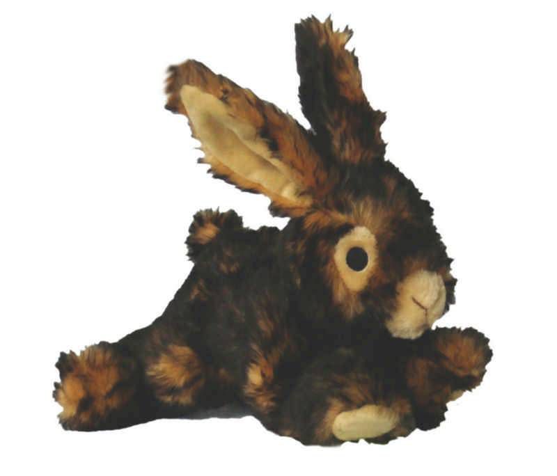 Patchwork Pet Plush Rabbit Dog Toy