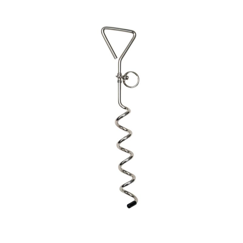 Titan 17 Inch Spiral Tie Out Stake