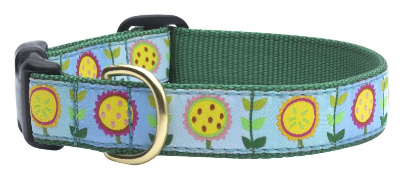 Up Country Sunflower Dog Collar