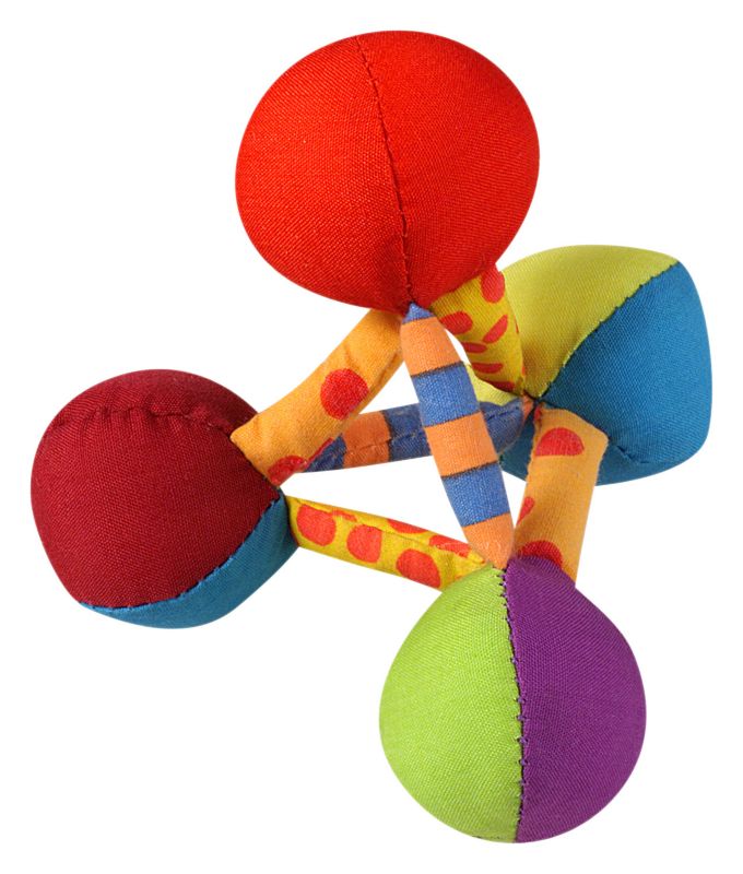PetStages Mini Pyramid Plush Dog Toy