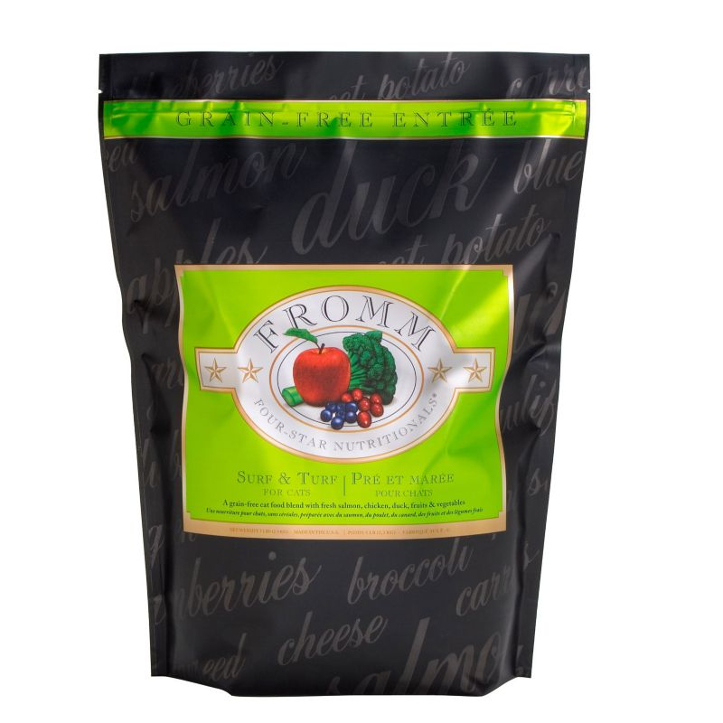 Four Star Grain FreeSurf and Turf Dry Cat Food