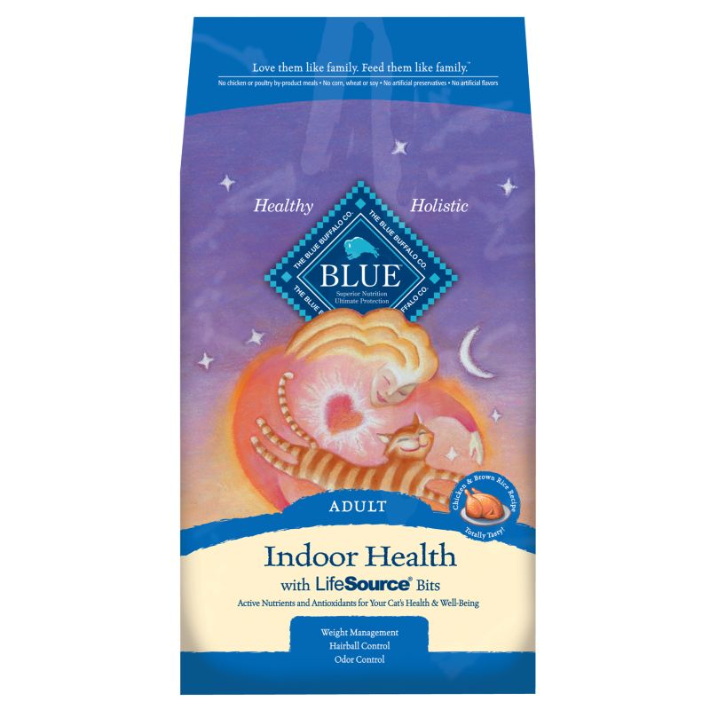 Blue Buffalo Indoor Health Dry Cat Food 15lb