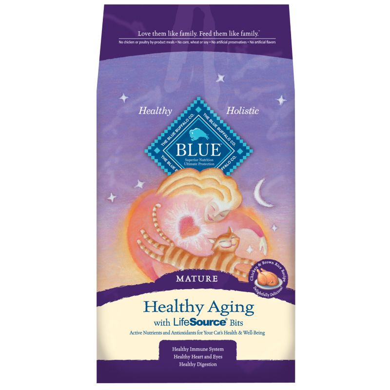 Blue Healthy Aging Mature Dry Cat Food