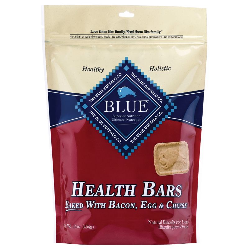Blue Buffalo Health Bar Dog Treat Bacon/Egg/Cheese