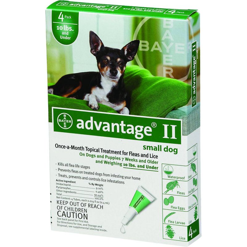 Advantage II for Dogs 4 Month Supply