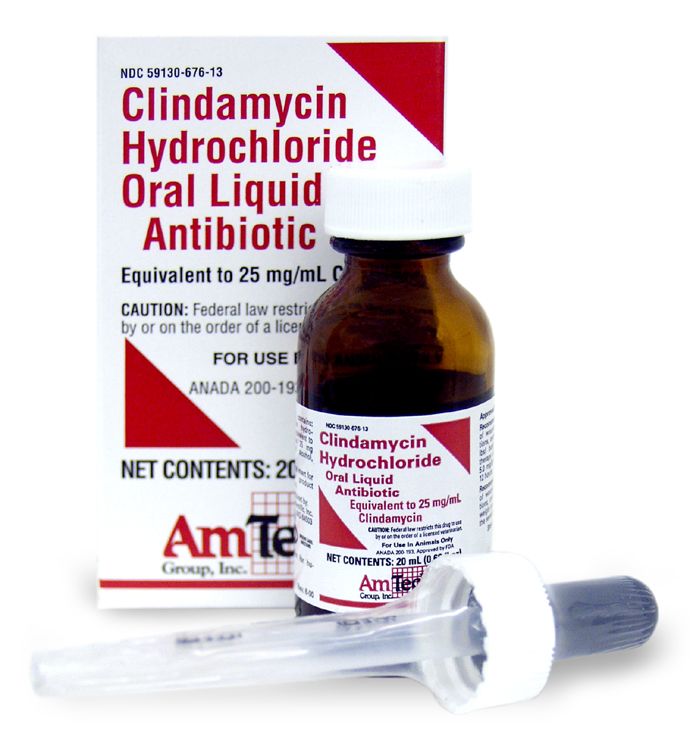 Clindamycin Hydrochloride 25mg Oral Drops