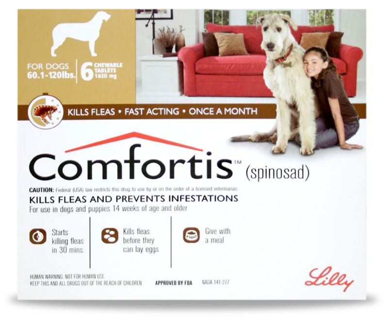Comfortis Chewable Tablet 6 Month Supply 61-120lbs