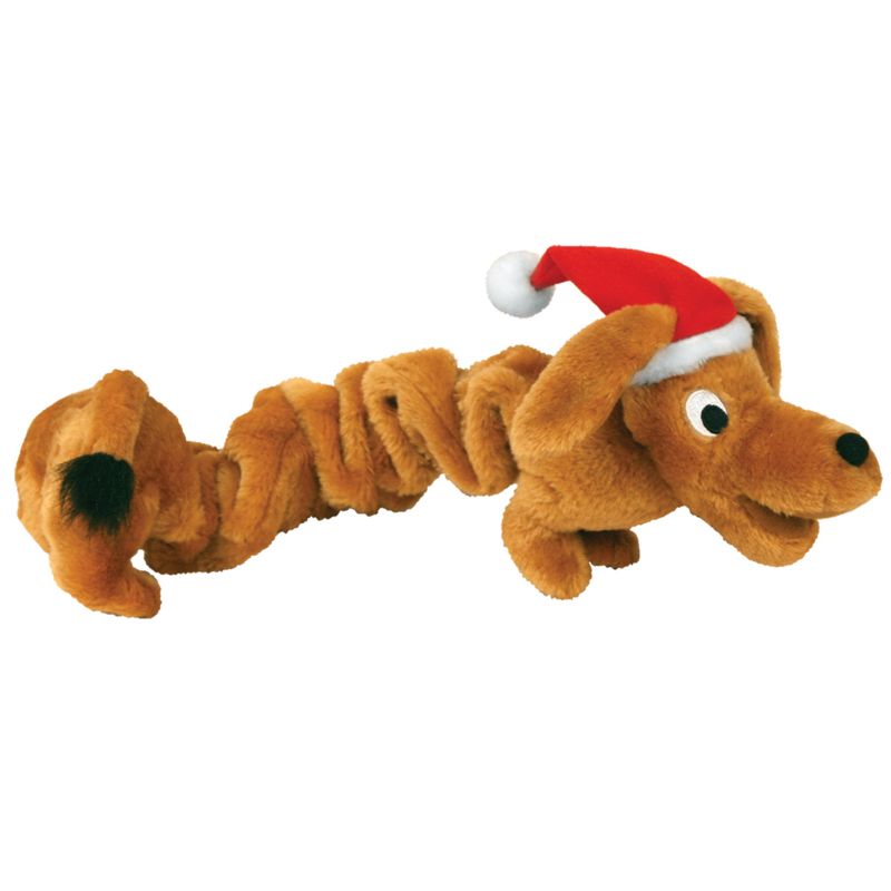 Holiday Bungee Weiner Dog Toy