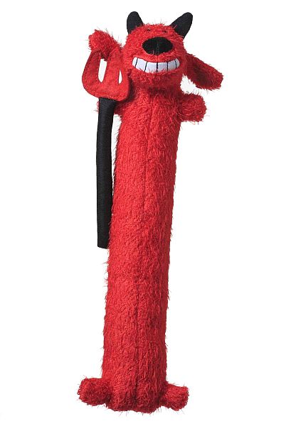 Loofa Devil Dog Toy