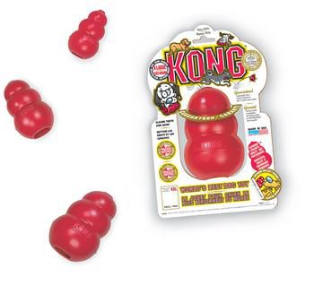 Mini Classic Kong Rubber Dog Toy