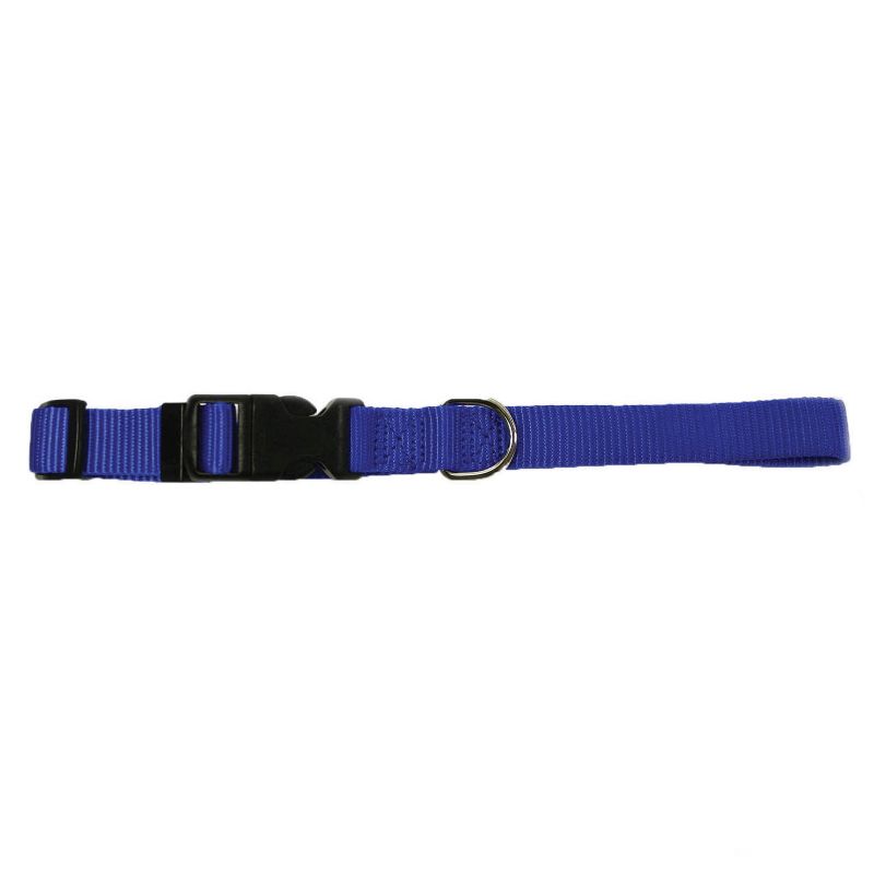 Kwik Klip Adjustable Dog Collar Large Blue