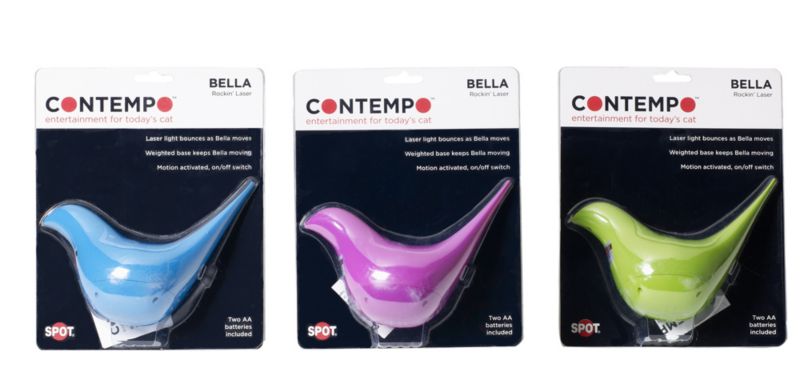 Contempo Bella Rockin Cat Laser Toy