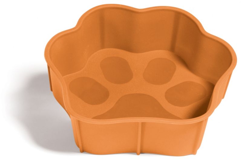 SafeMade Flexi-Bowl Dog Bowl Large Orange