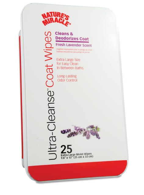 Natures Miracle DeOdorizing Coat Wipes