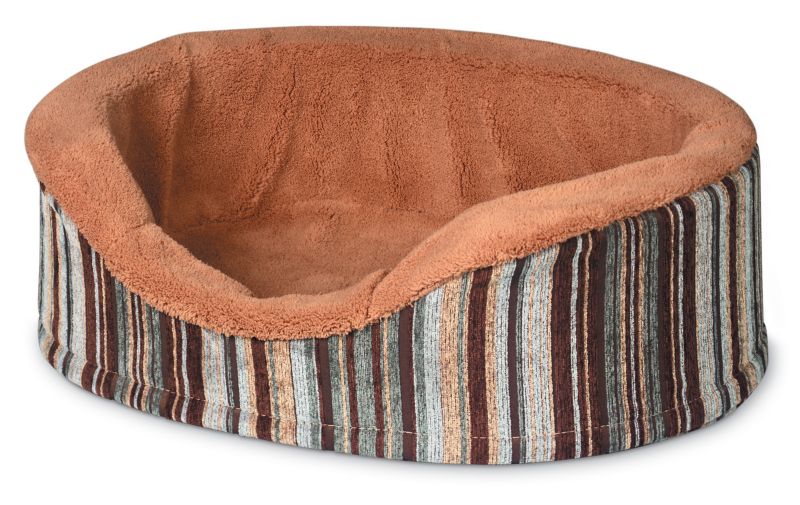 Petmate Antimicrobial Deluxe Oval Lounger Dog Bed