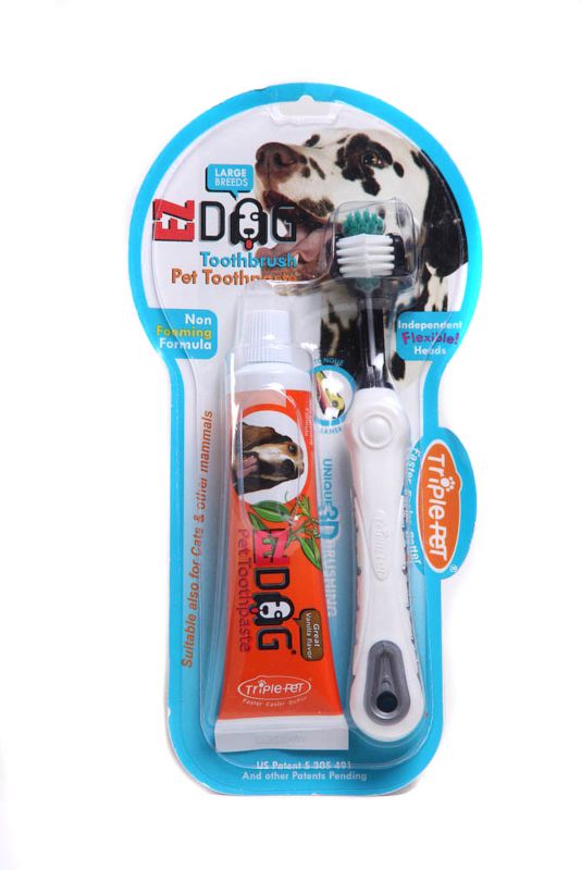 Triple Pet EZDog  Dental Kit Large Breed