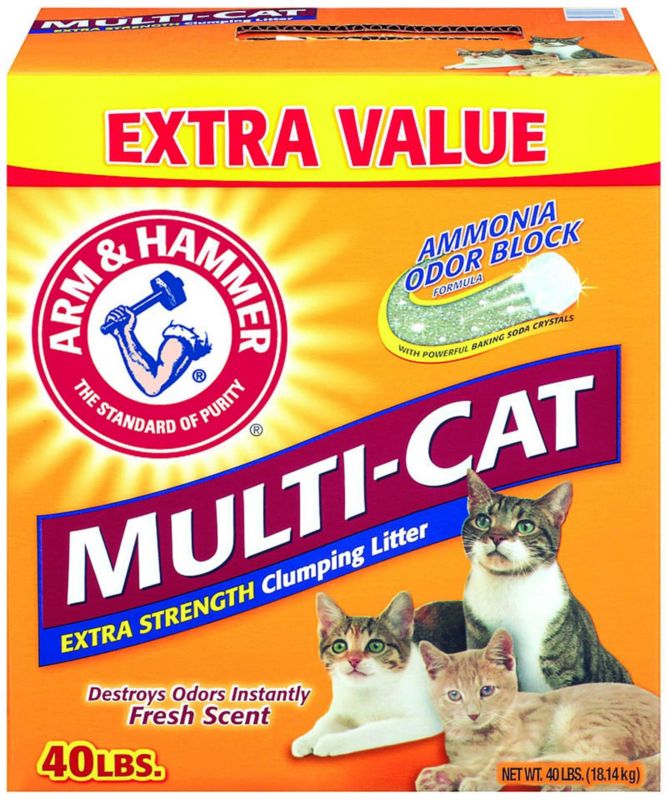 Arm and Hammer Multi-Cat Strength Cat Litter 40 lb