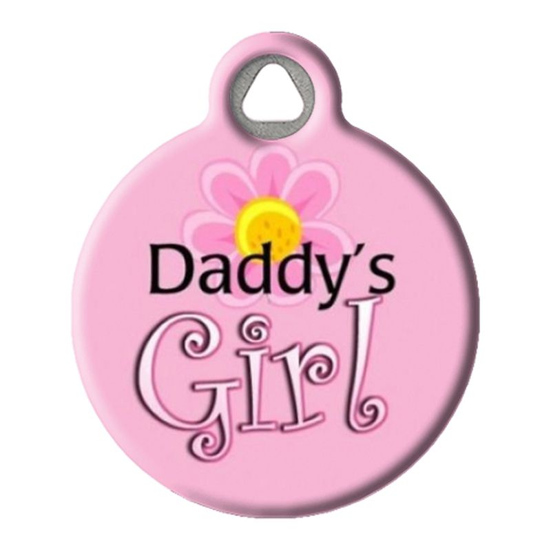 Daddys Girl Pet ID Tag