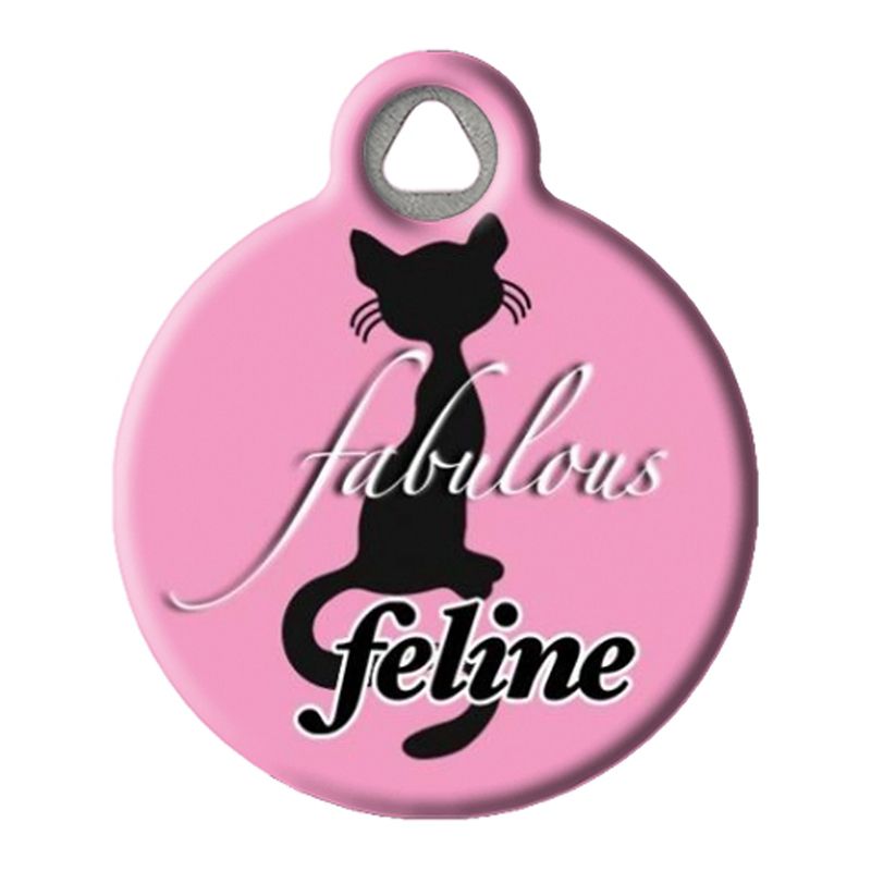 Fabulous Feline Cat ID Tag