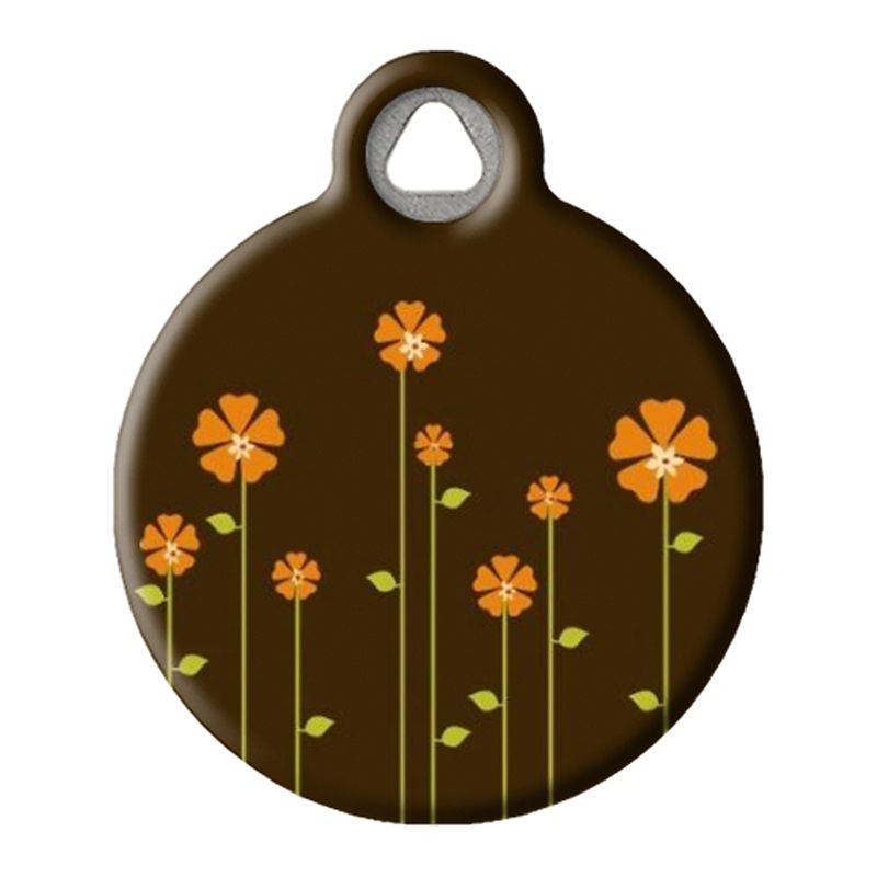 Retro Garden Pet ID Tag