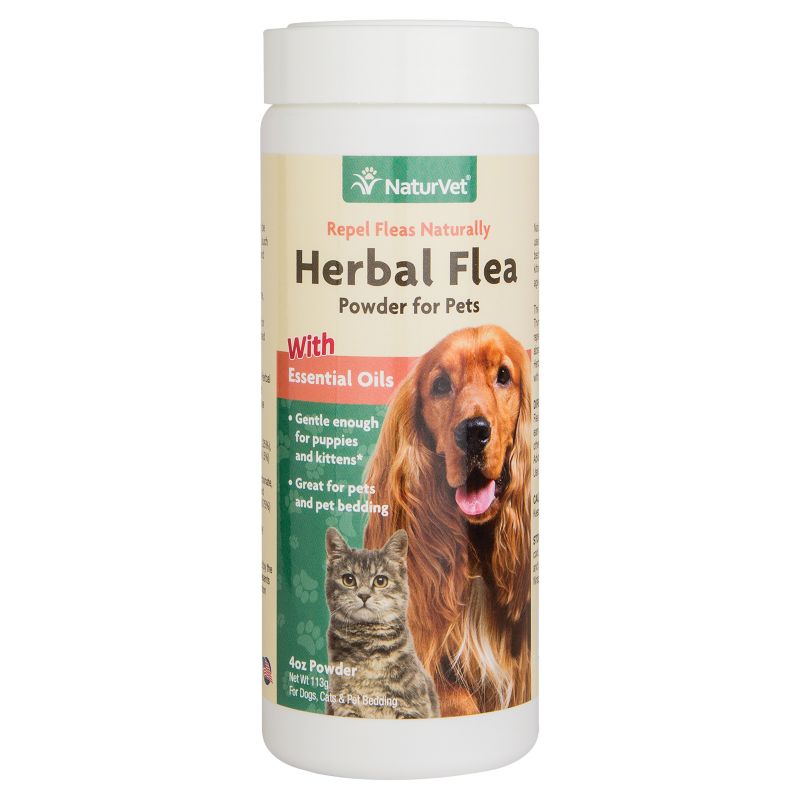 NaturVet Herbal Flea Pet Powder