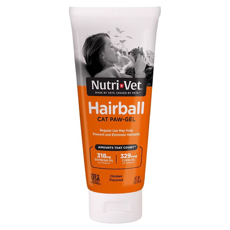 Nutri-Vet Hairball Paw-Gel Cat Supplement