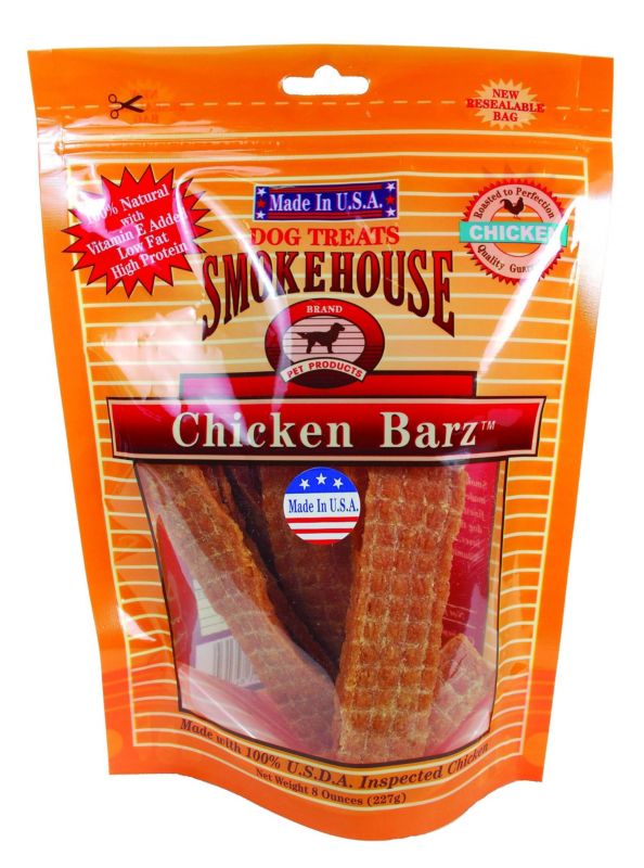 Smokehouse USA Prime Chicken Barz Dog Treat