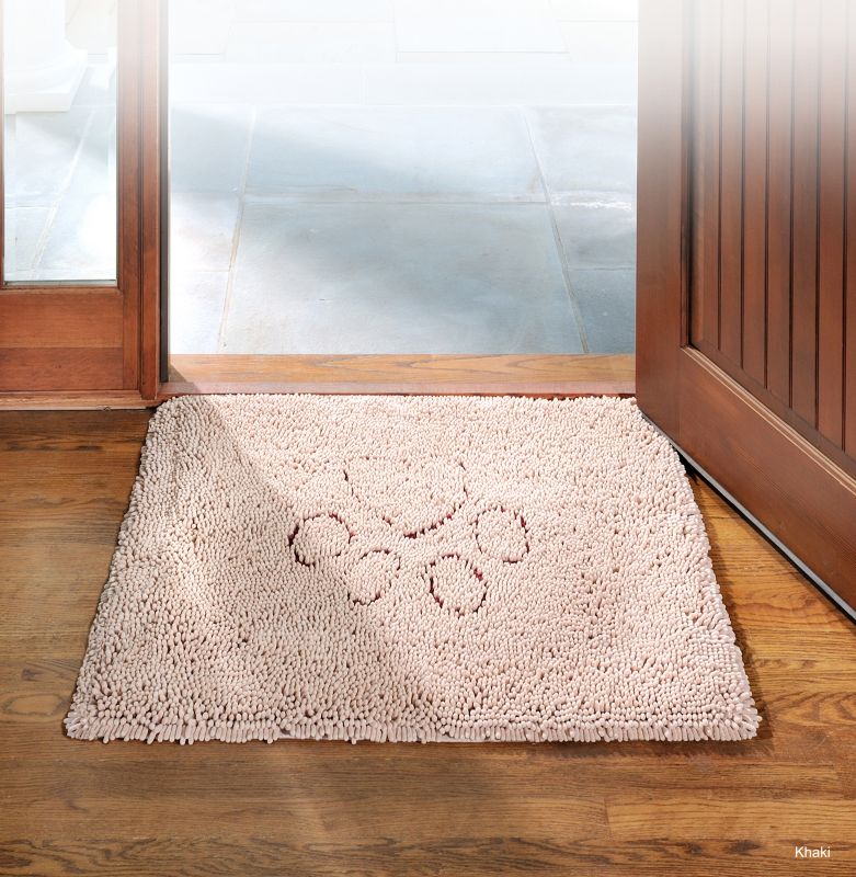 Dog Gone Smart Dirty Dog Doormat LG Khaki