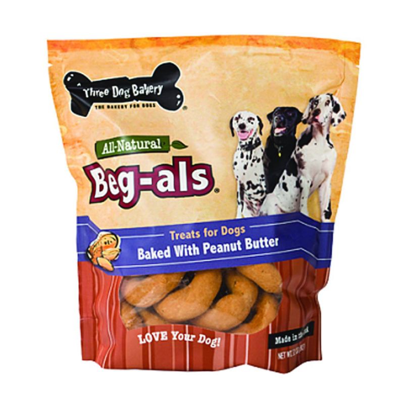 3 Dog Bakery Begal Dog Treat Carob Chip