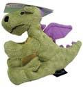goDog Coral Dragons Dog Toy