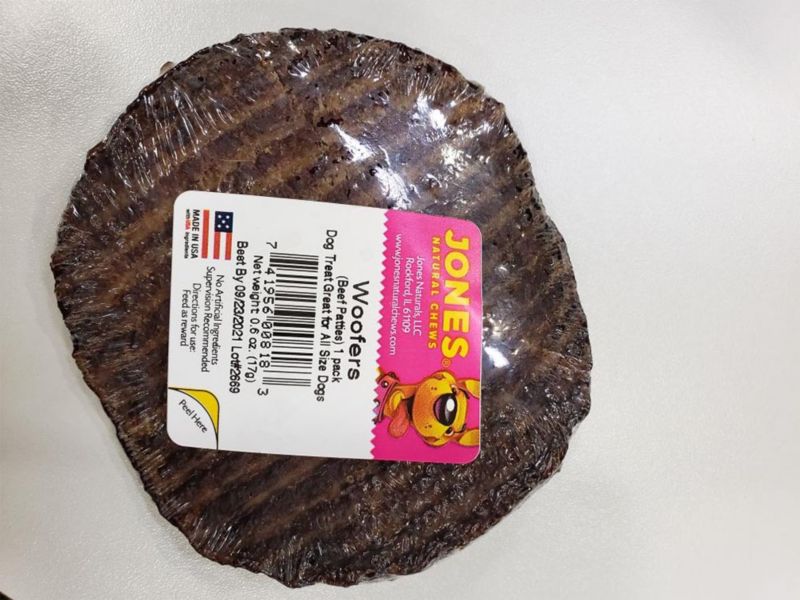 Jones Natural Chews Woofer Dog Treat