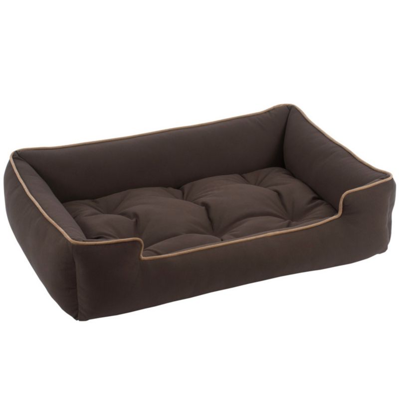 Jax and Bones Microsuede Choco Dog Bed