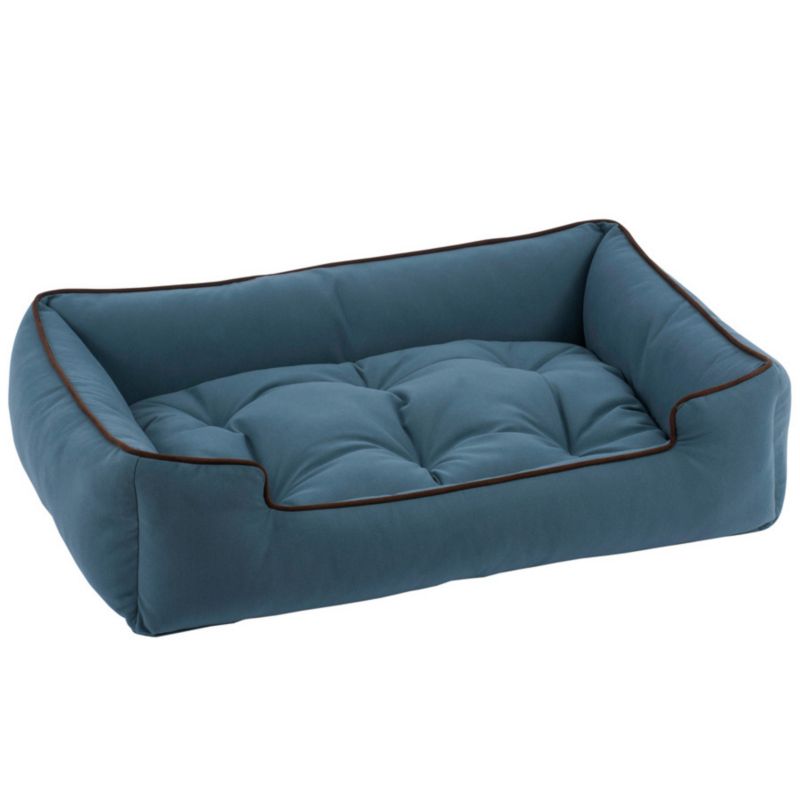 Jax and Bones Microsuede Ocean Dog Bed
