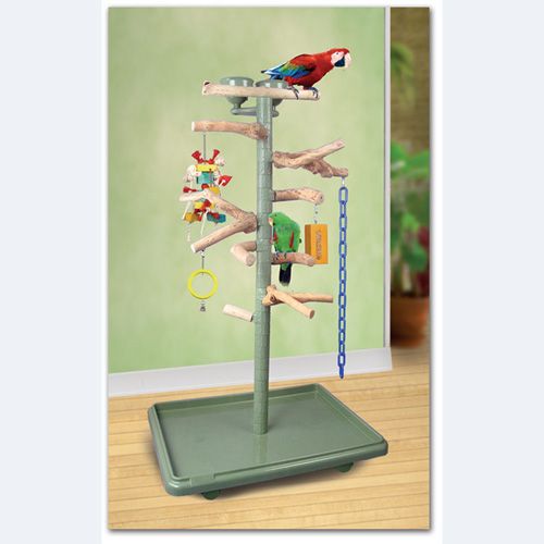 Full Length Jungle Perch Parrot Play Tower Medium