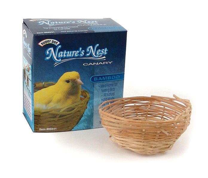 Bamboo Nature Nest Canary