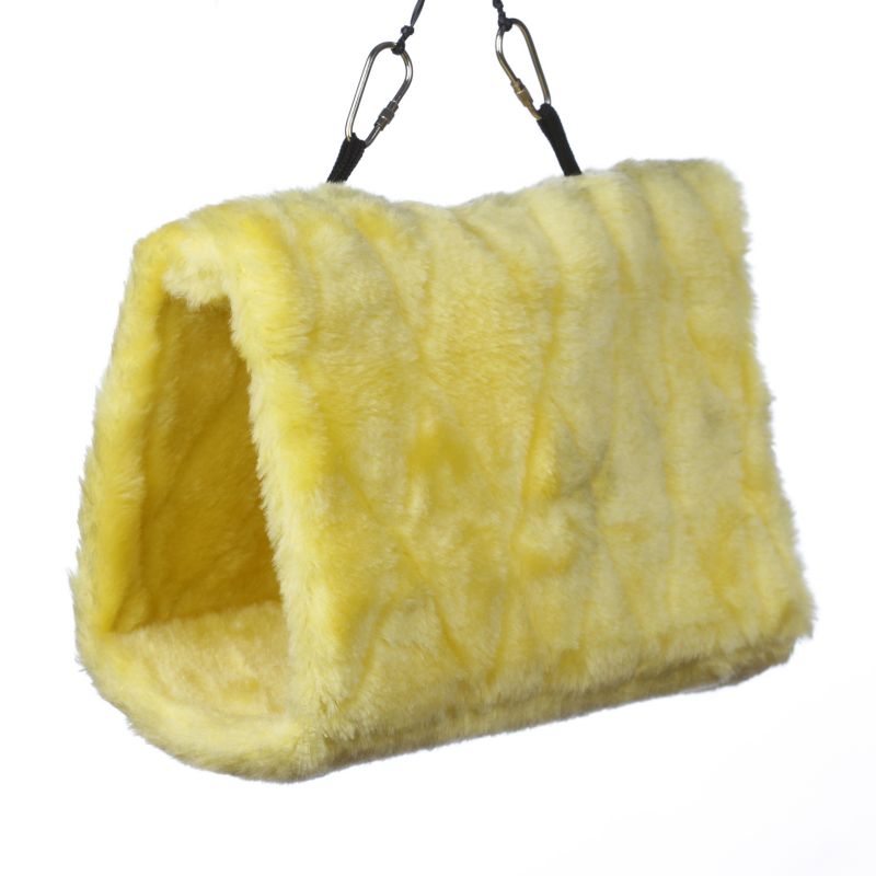Multipet Happy Hut For Birds Medium 6.5 In Yellow
